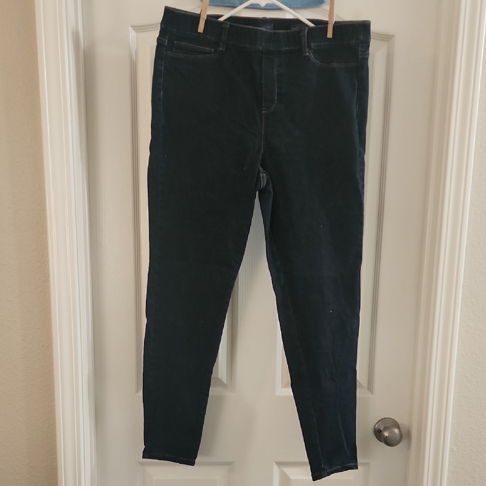 J Jill Perfect Jeggings Dark Denim Color, Size L